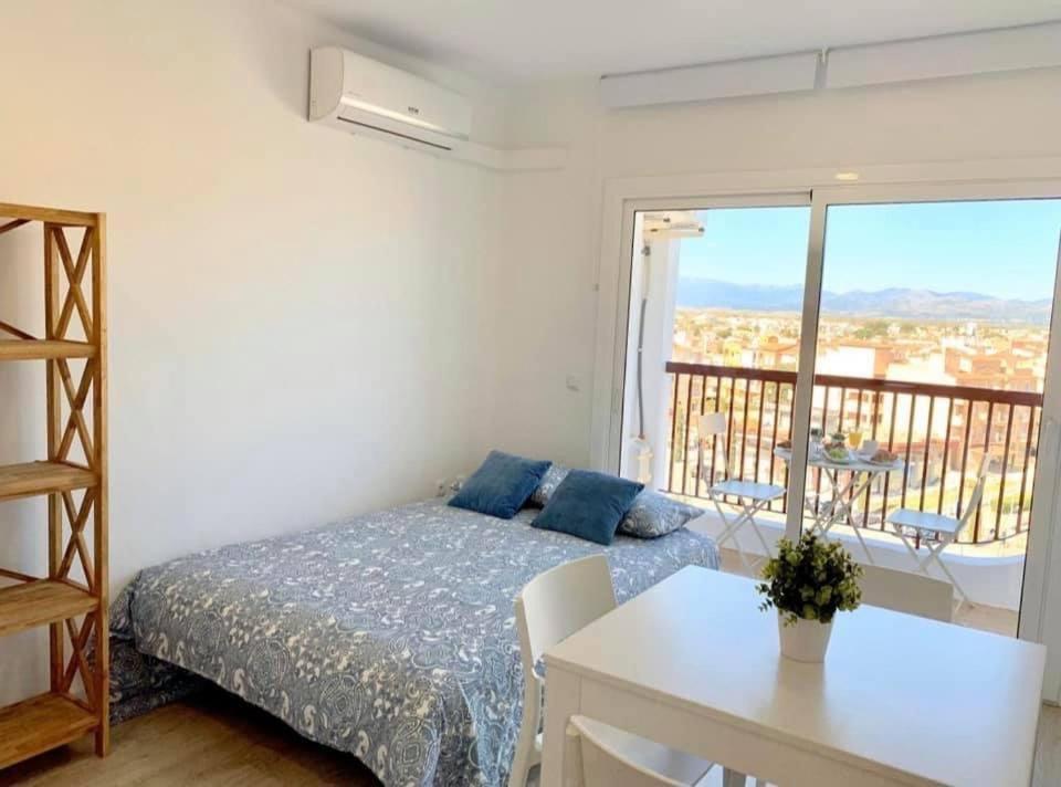 Apartamento 1ª Linea De Mar -Wifi- Aire Acondicionado إمبوريابرافا المظهر الخارجي الصورة