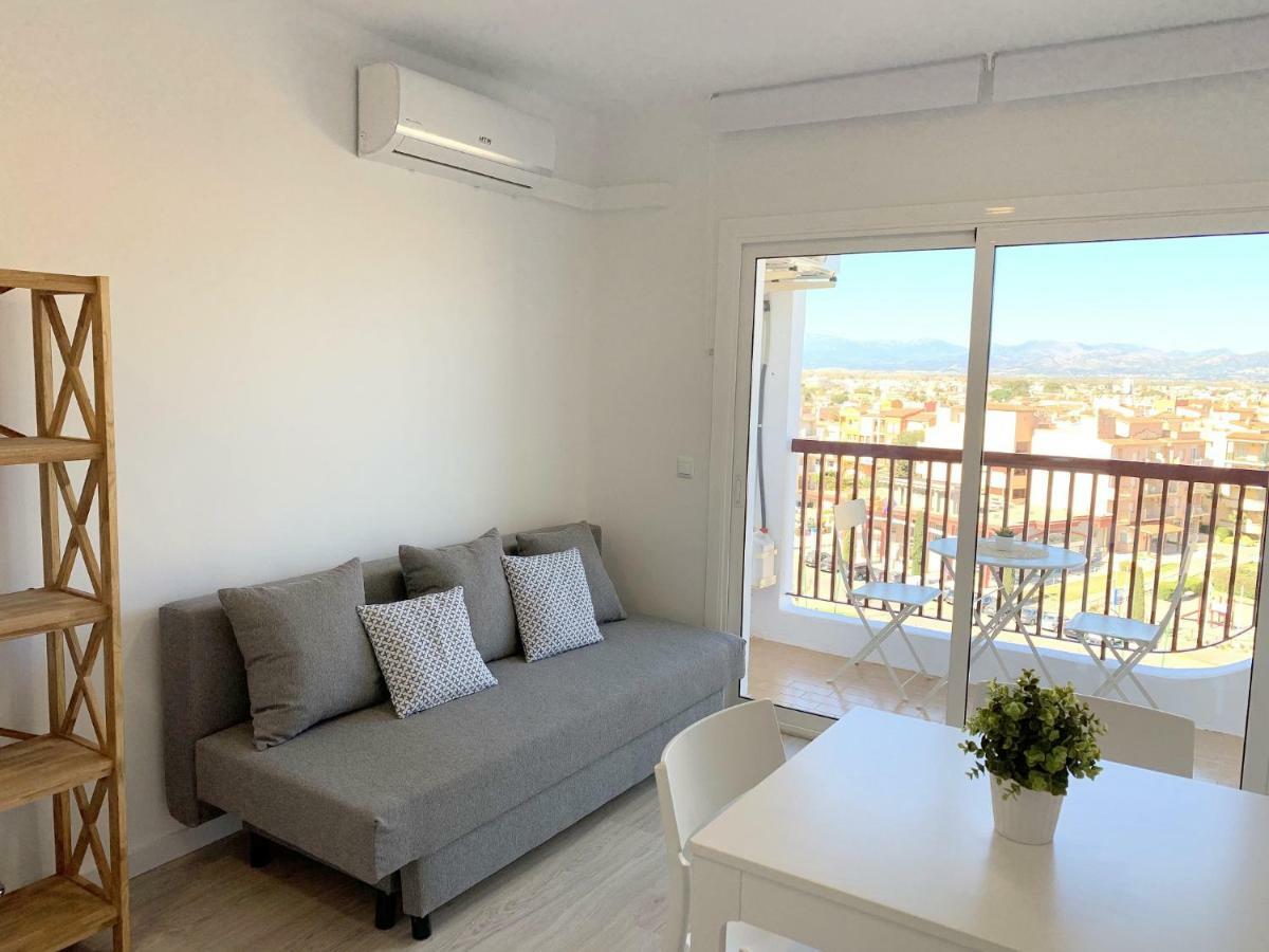 Apartamento 1ª Linea De Mar -Wifi- Aire Acondicionado إمبوريابرافا المظهر الخارجي الصورة