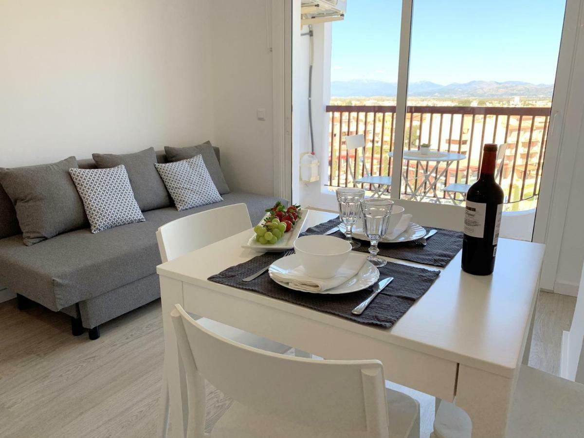 Apartamento 1ª Linea De Mar -Wifi- Aire Acondicionado إمبوريابرافا المظهر الخارجي الصورة